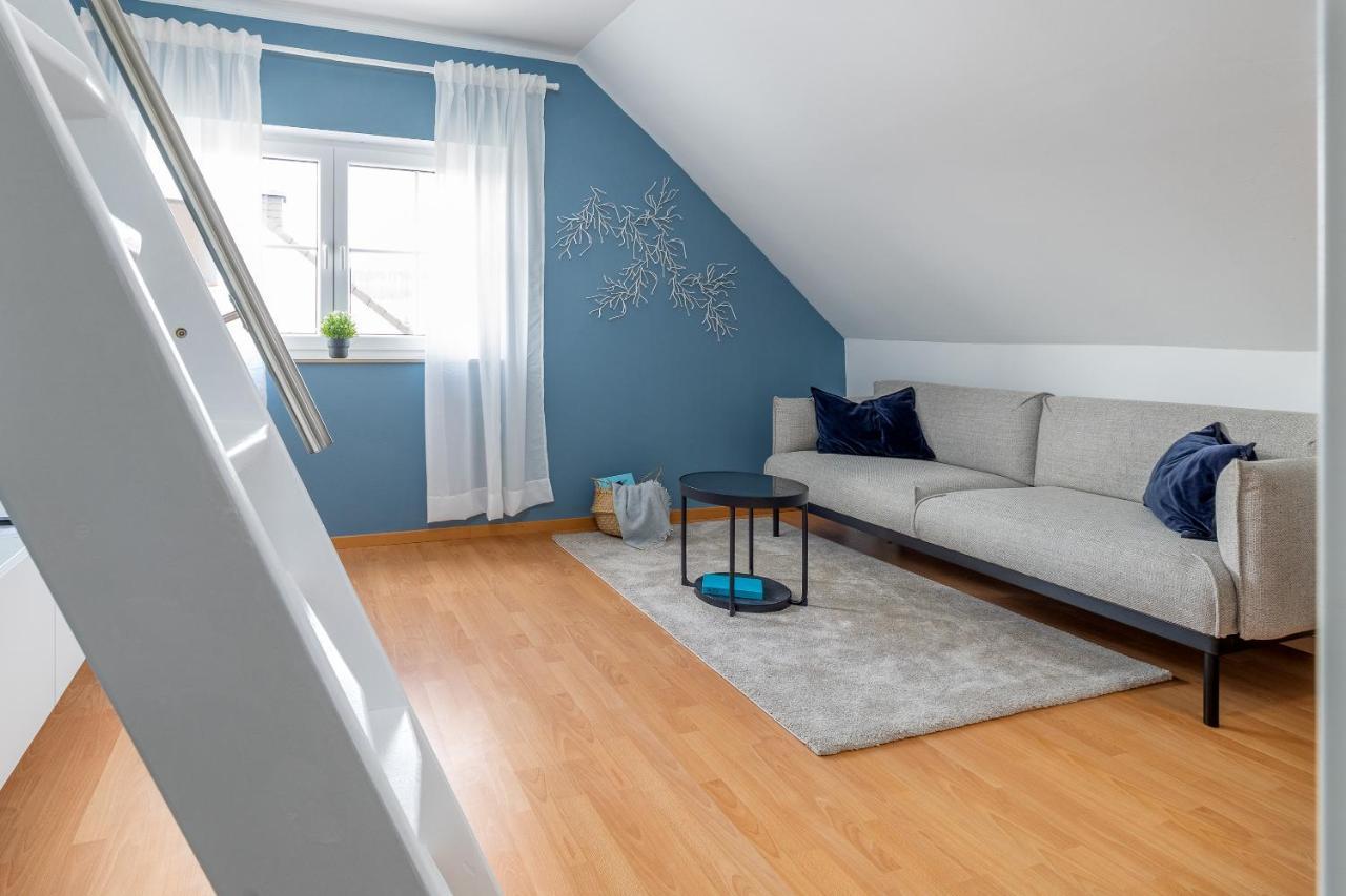 Ferienwohnung Julia - Klimatisiert Wolken ภายนอก รูปภาพ